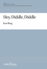 Hey Diddle Diddle SATB choral sheet music cover